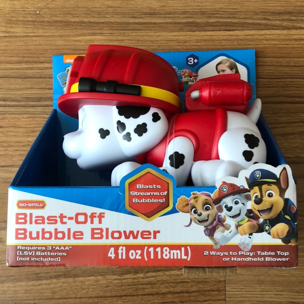 Paw Patrol Bubble Machine